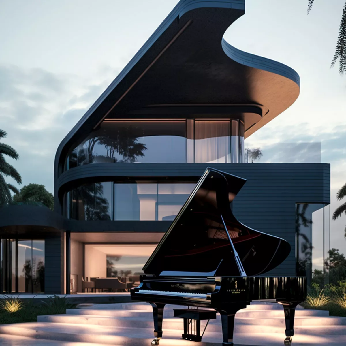 Piano als KI-Architektur von Tim Fu