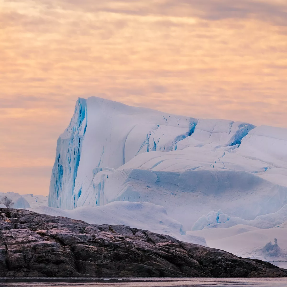 Naturwunder: Ilullisat-Eisfjord in Grönland.