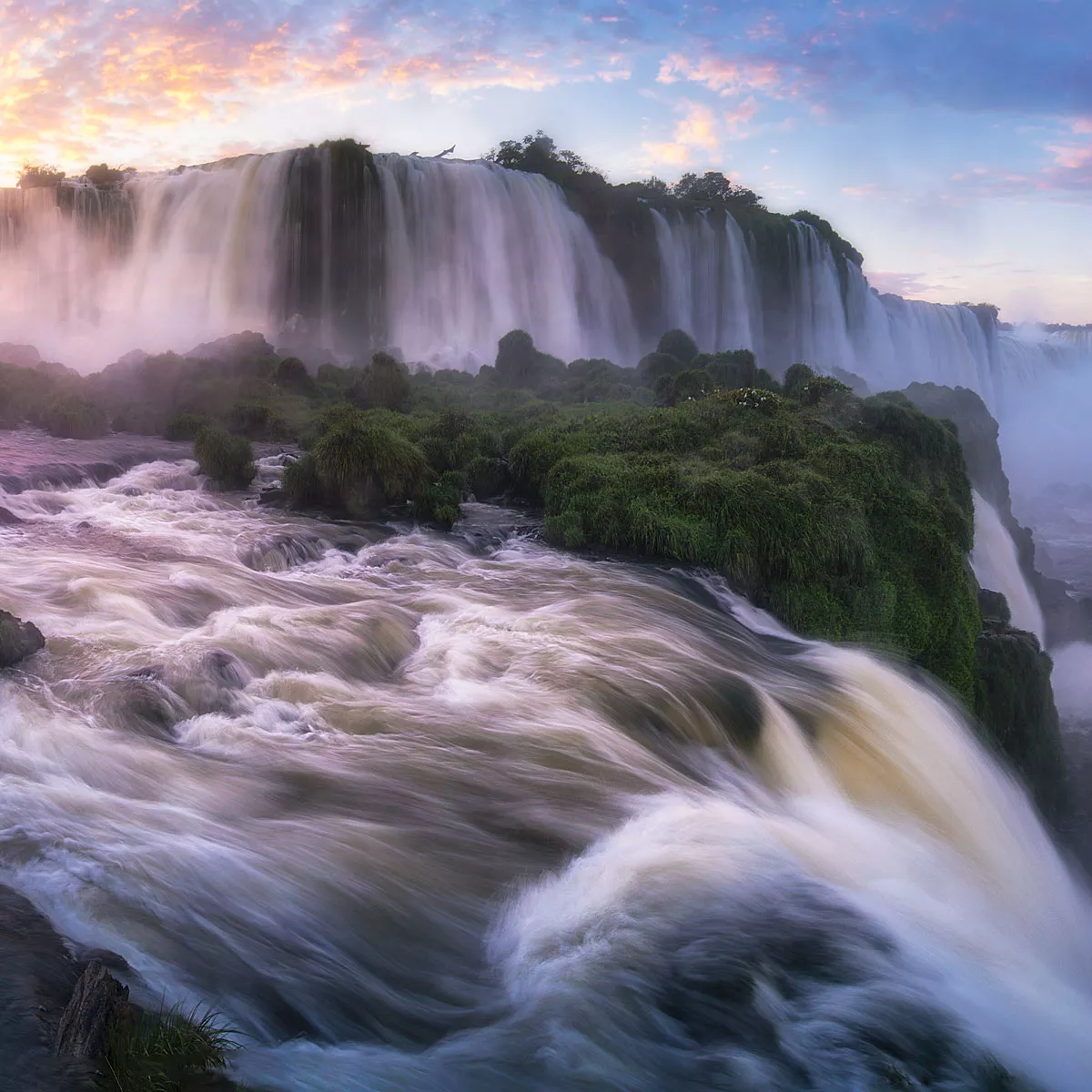 Naturwunder: Iguazú-Falls in Argentinien.