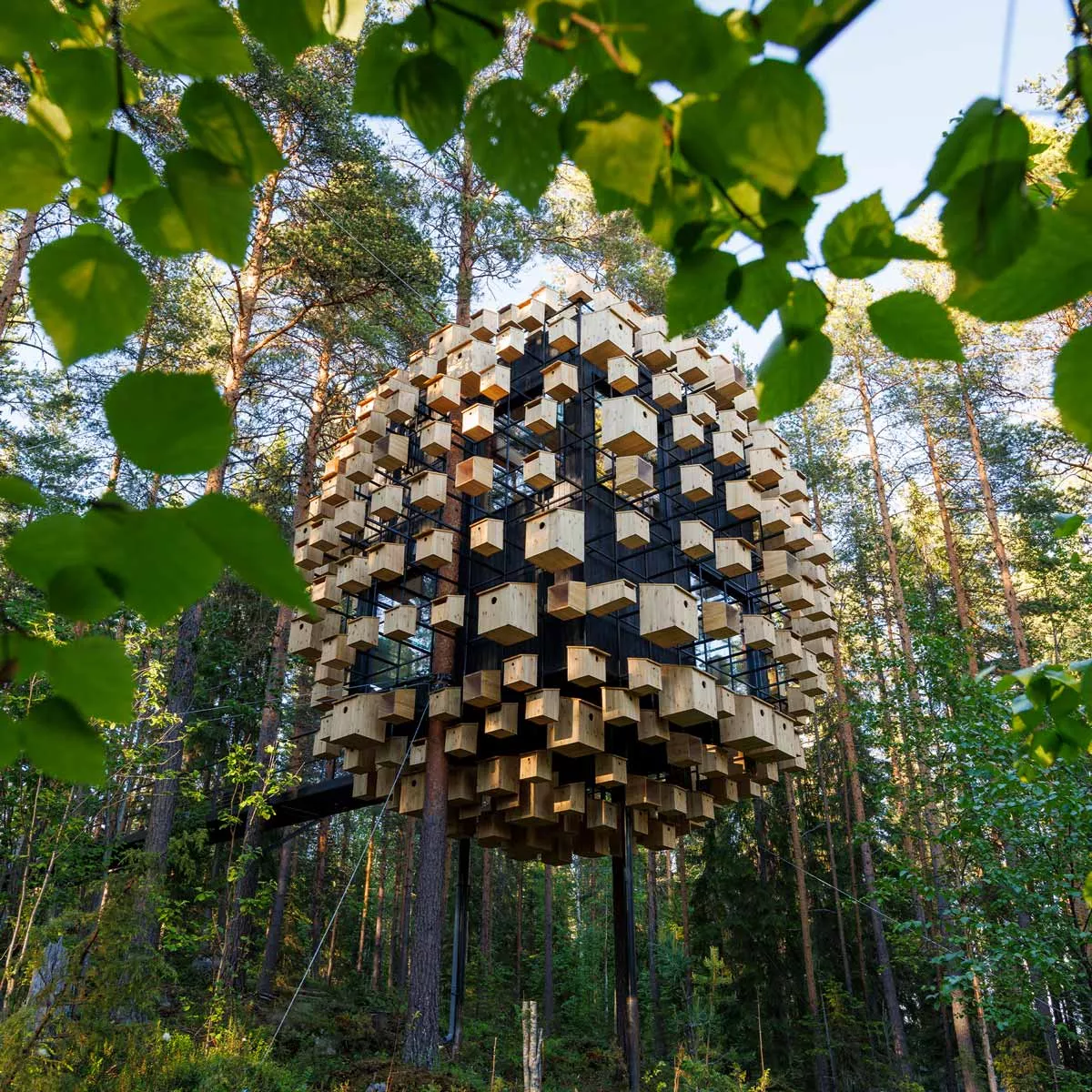 Treehotel in Schweden: Biosphere.
