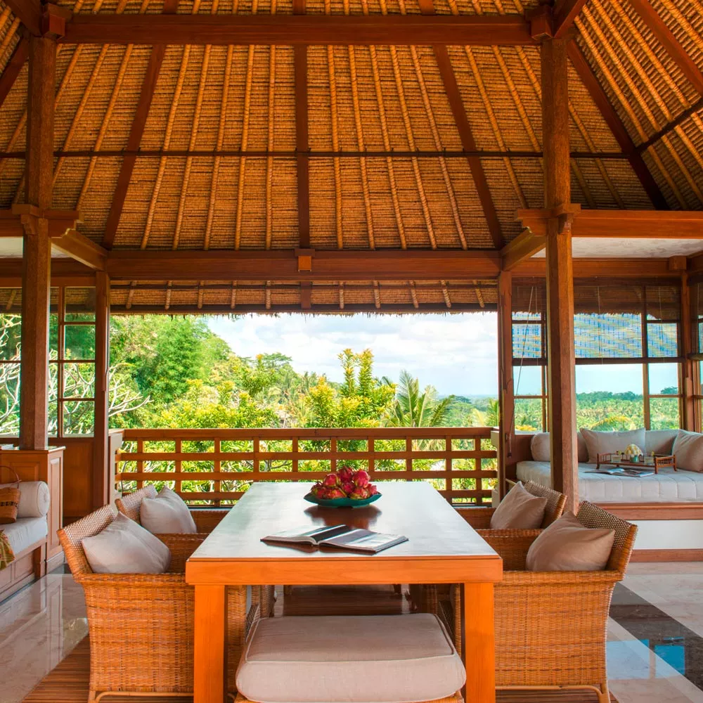 Suite im Amandari auf Bali.
