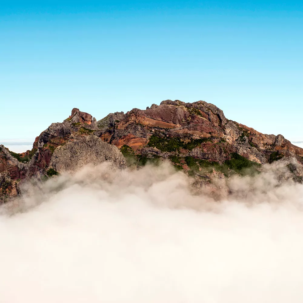 Über den Wolken wandern auf Madeira