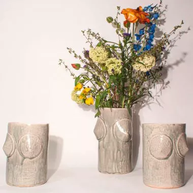 Vasen aus Keramik von Julia Kaiser.
