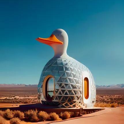 Ente als KI-Architektur von Tim Fu