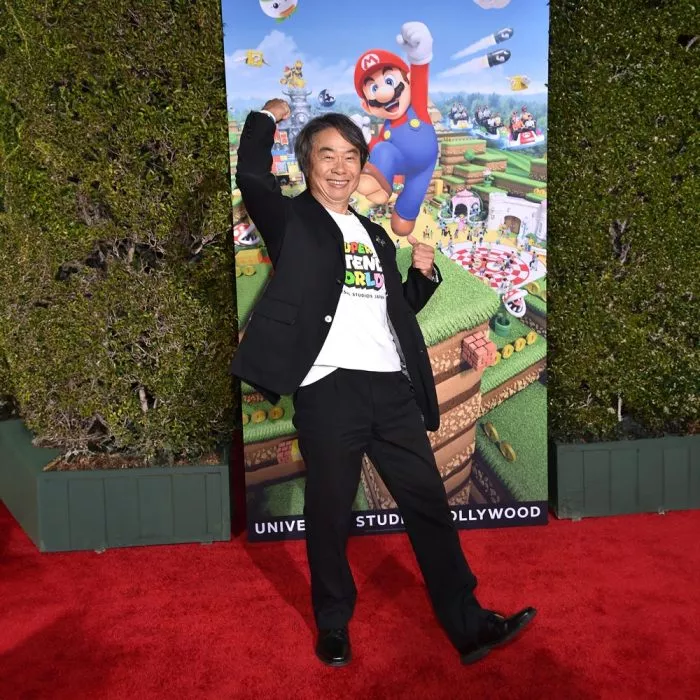 Shigeru Miyamoto, der Erfinder der Super Nintendo World.