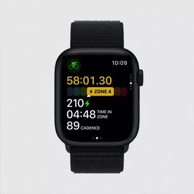 Apple Watch 9 mit neuem Display.